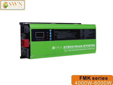 4KW 5KW 6KW 48VDC pure sine wave  hybrid inverter with MPPT solar controller